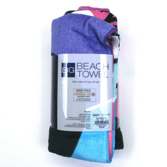 The Big One Bath Disneys Minnie Mouse Kids Beach Towel The Big One